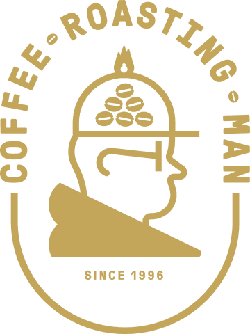 Coffee Roasting Man logo
